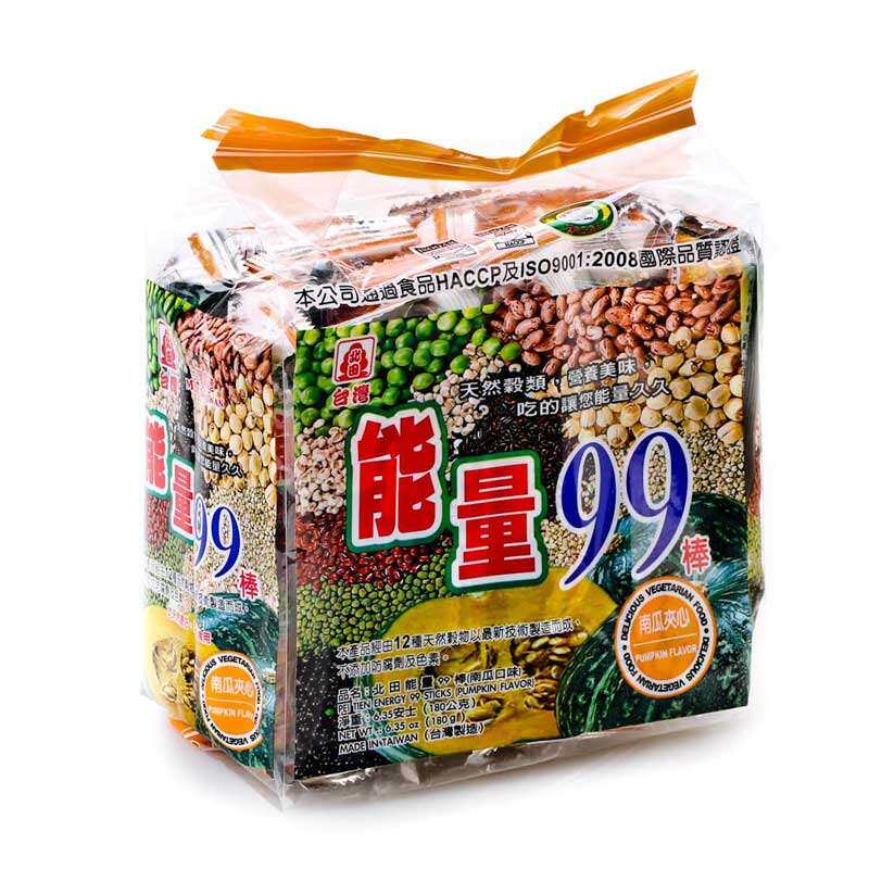 【苏宁易购】源自台湾北田能量99棒南瓜味180g/袋