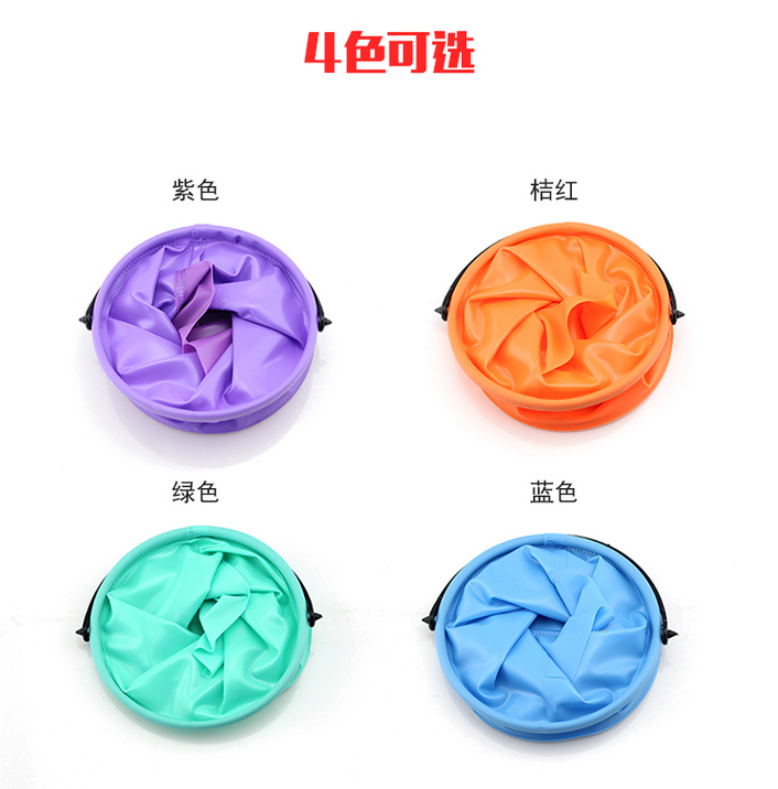 Special Art Supplies Small Compression Folding Portable Bucket Painting Bucket Wash Pen Bucket Mini Bucket with Case