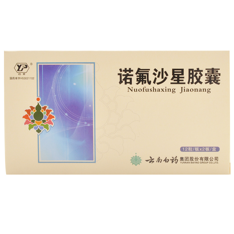 云丰 诺氟沙星胶囊 0.1g*24粒/盒
