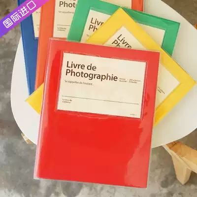 Korean photo album diy hand-pasted photo book Family couple record commemorative book Making