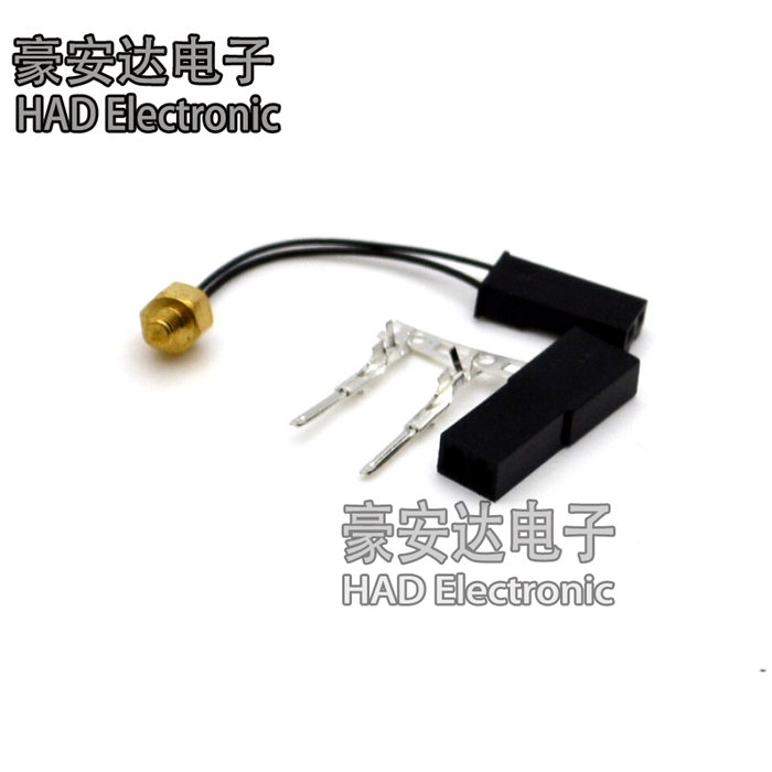 3D印表机配件 Reprap M3螺丝固定式热敏电阻104GT2