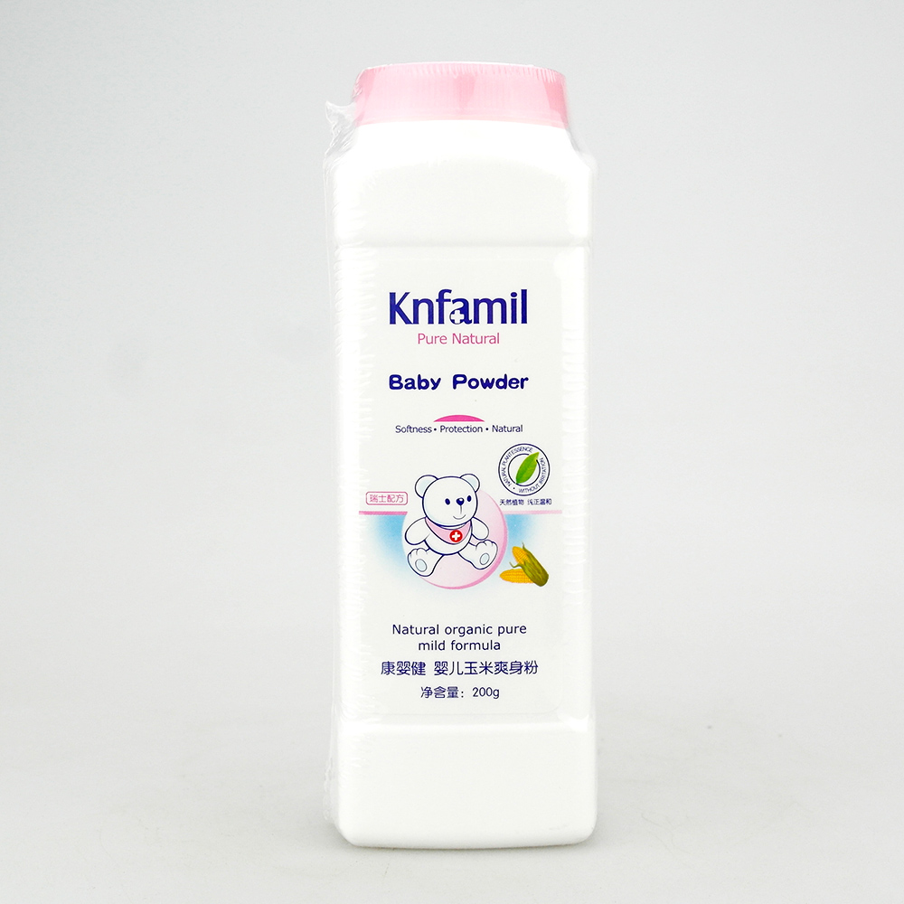 康婴健婴儿玉米爽身粉宝宝儿童痱子粉200g KYJ119   到2017.6