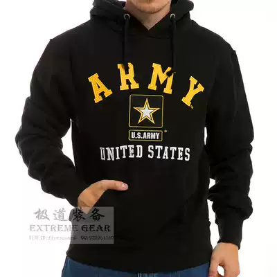 Ji Dao equipment original US ARMY US Lu Jun certified commemorative sweater Fleece Hooded