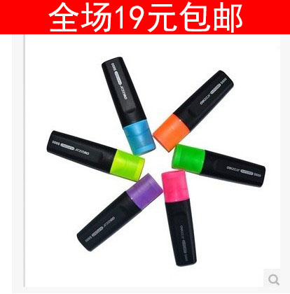 Vigorous fluorescent pen S600 fluorescent pen Key pen color fluorescence pen marked pen eye - catching pen