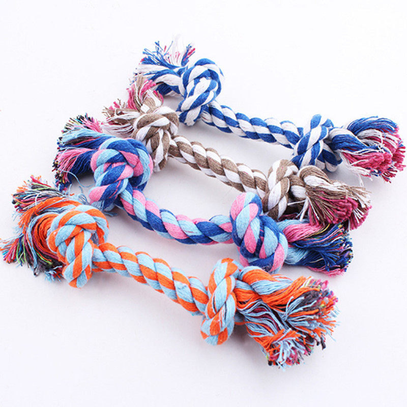 Dog Toy Tug of War Rope Dog Molar Rope Knot Pet Toy