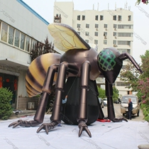 Inflatable simulation Bee Air model bee supplies Park Scenic Spot Dress Up Air model insect theme beauty props