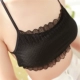 Sexy openwork ren trở lại chéo đồ lót bọc ngực đẹp trở lại dưới ống treo trên mỏng treo với miếng đệm ngực
