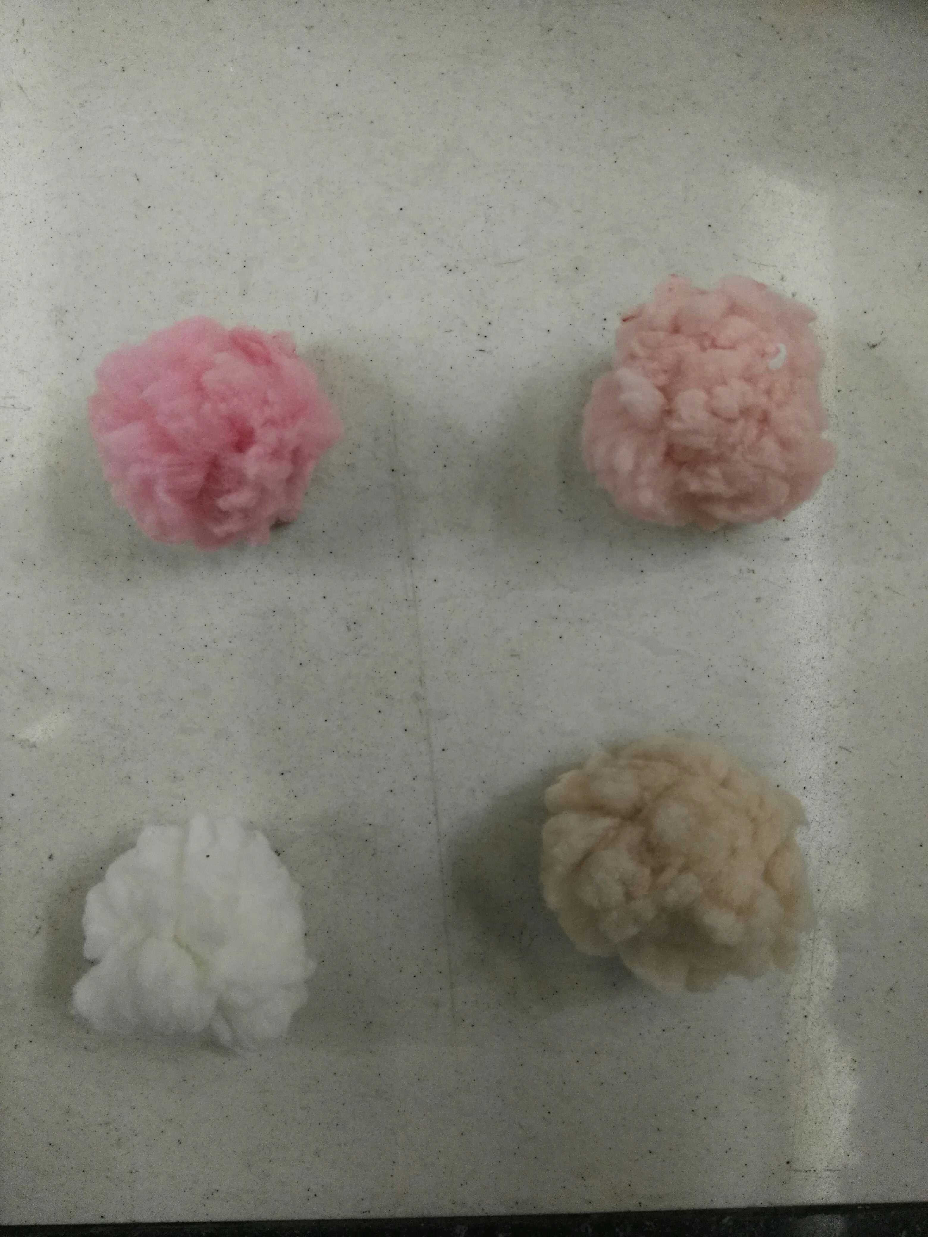 3 cm fur ball imitation dog hairy balls for clothing shoes toy craft hats etc.