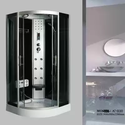 Factory direct overall shower room with bathtub base steam room glass partition bath room glass room 030