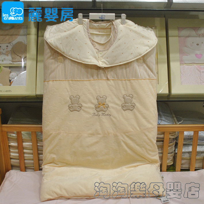 Li baby room sleeping bag winter baby cotton clip thick cotton warmth can be de-cotton bile winter sleeping bag 0753520013