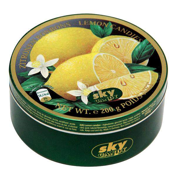 嘉云糖柠檬味200g/罐