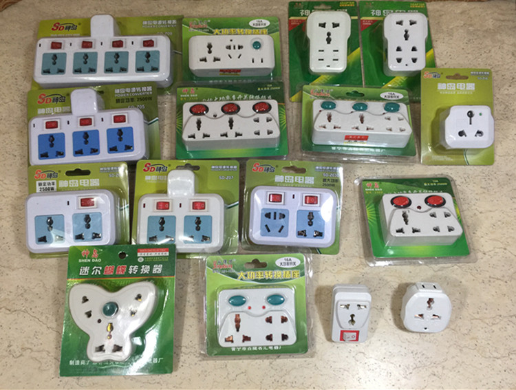 Multipurpose Power Extension Conversion Plug 10% 23 Four Wireless Switch Converter Portable Socket Platoon-Taobao