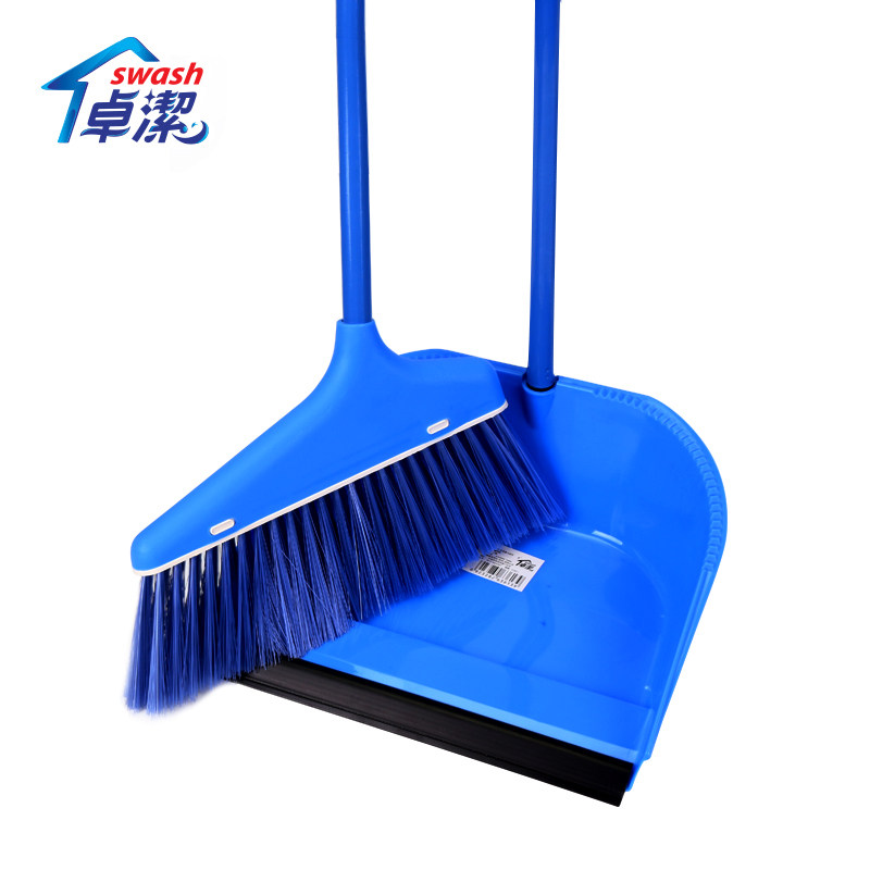 【天猫超市】卓洁长柄垃圾簸箕组合簸箕笤帚套装 垃圾斗畚斗