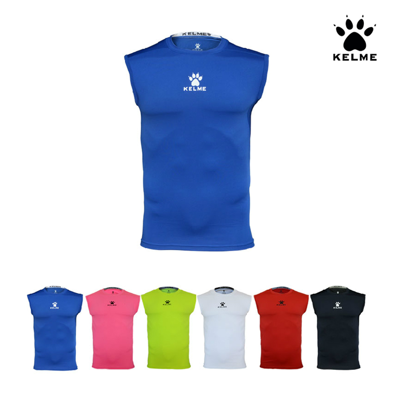 2015 New KELME men's adult sleeveless vest tights training suit K15Z730