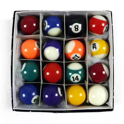 Billiards diameter 2 5 Special for pool table 3 2 Standard children's pool table special ball Stone ball Fancy nine ball