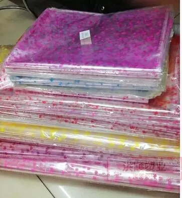 Plush toy bag doll bag gift bag plastic transparent packaging bag 50x70cm