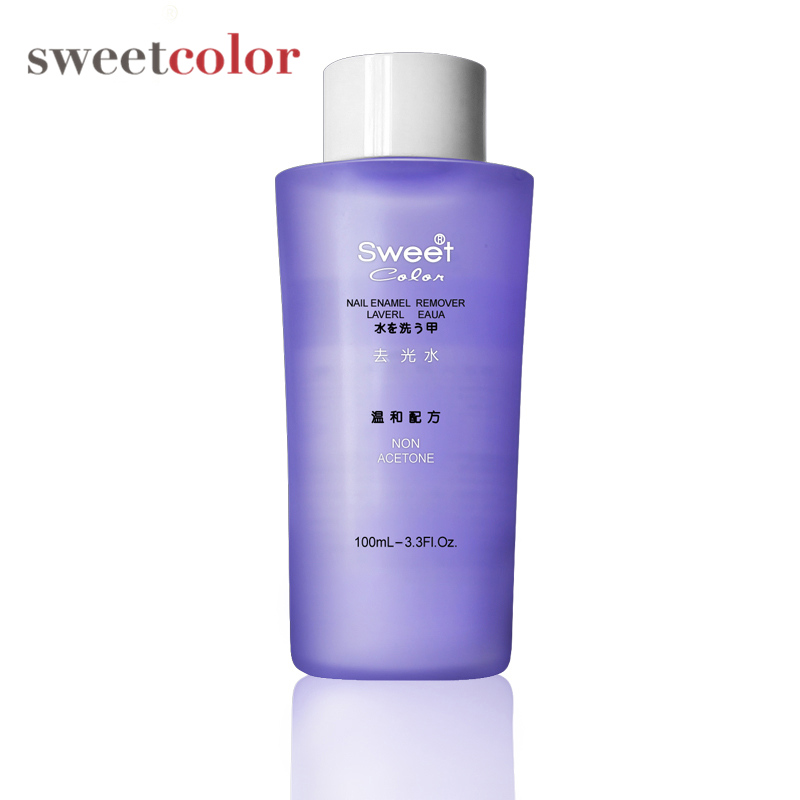 Sweet Color洗甲水超值大瓶 美甲卸甲水 无毒不刺激100ML