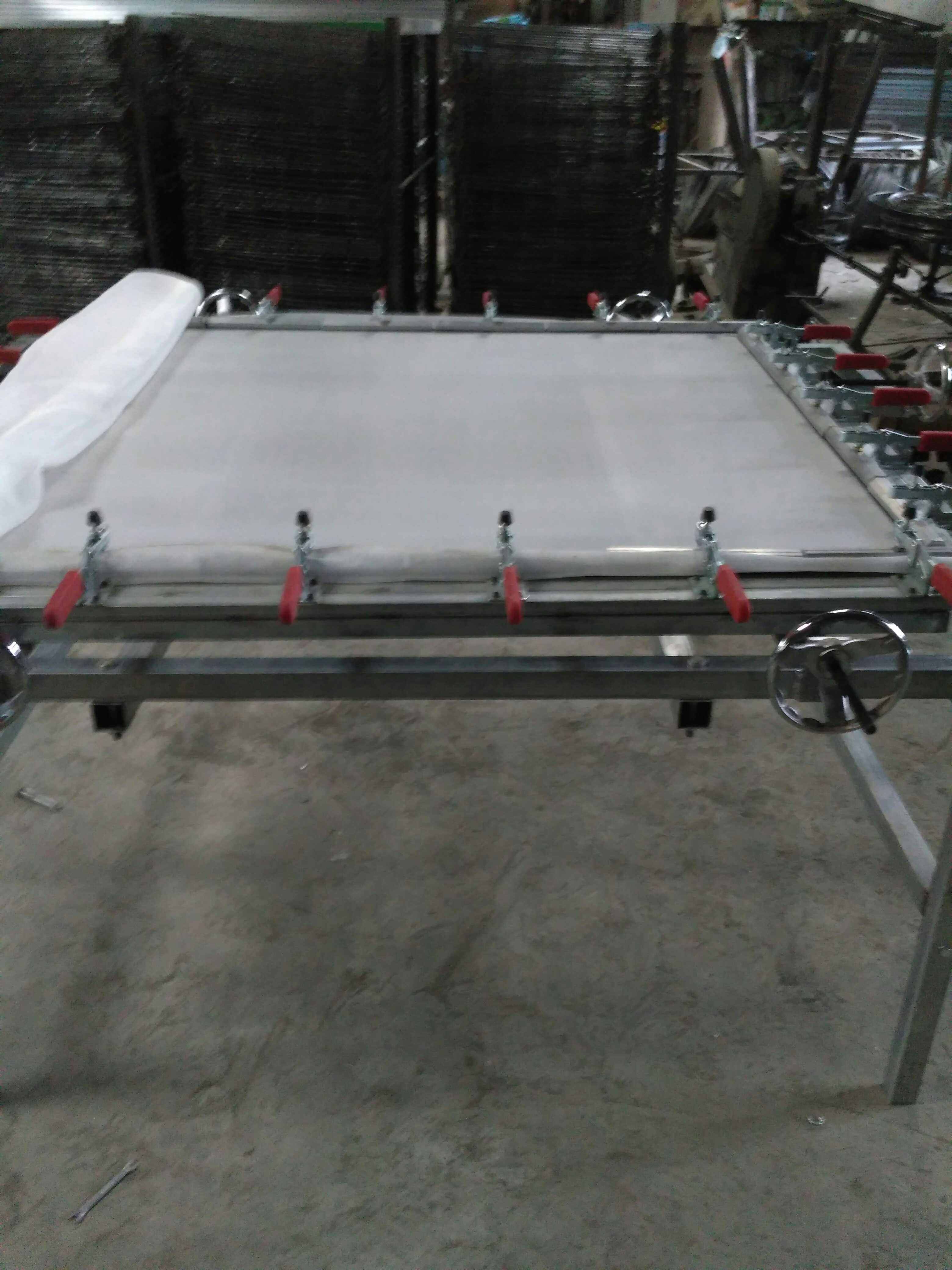 Screen printing Screen making Manual Netting Machine Simple Stretching Machine Netting Machine Stretching Artifact Equipment Chuck Netting Machine