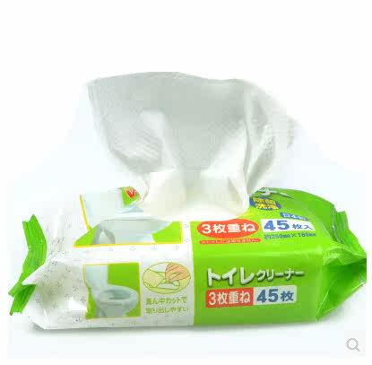 Japan imports KYOWA disposable toilet cleaning wipes silver ion toilet disinfection toilet paper towel orange flavor
