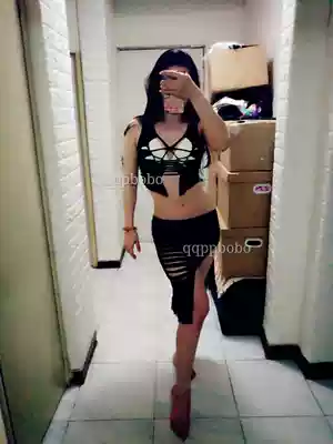 2017 Original Design Fusion tribal belly dance show thin two sides wear practice suit top leg hip scarf broken hole