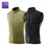 BMAI phải người đàn ông và phụ nữ chạy vest ấm eVent mùa thu và mùa đông windproof breathable casual vest thể dục