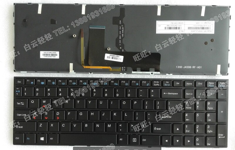 Hasee Shenzhou Zhanshen Z7D2 R2 Z7M Z8 Z6-I78154S2 Mechanic T57 Keyboard Backlight Z7