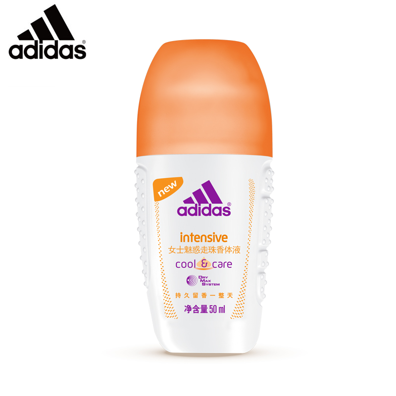 Adidas/阿迪达斯女士魅惑走珠香体液香体乳持久留香固体香水50ml