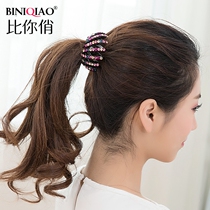 Birds nest hairclip simple personality water drill flower jewelry clip adult top clip hair accessories elegant grab clip headgear