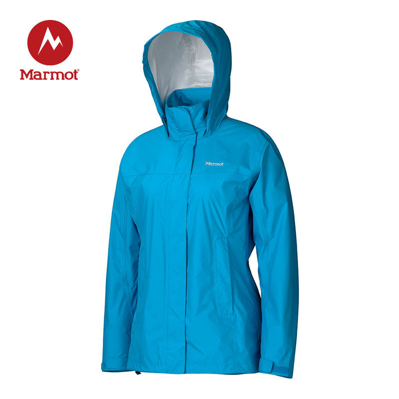 春夏新品 新】MARMOT/土拨鼠 户外女款防风防水透气冲锋衣A46200