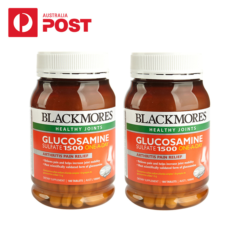 Blackmores氨糖维骨力180片*2瓶 缓解风湿关节疼痛 澳洲直邮