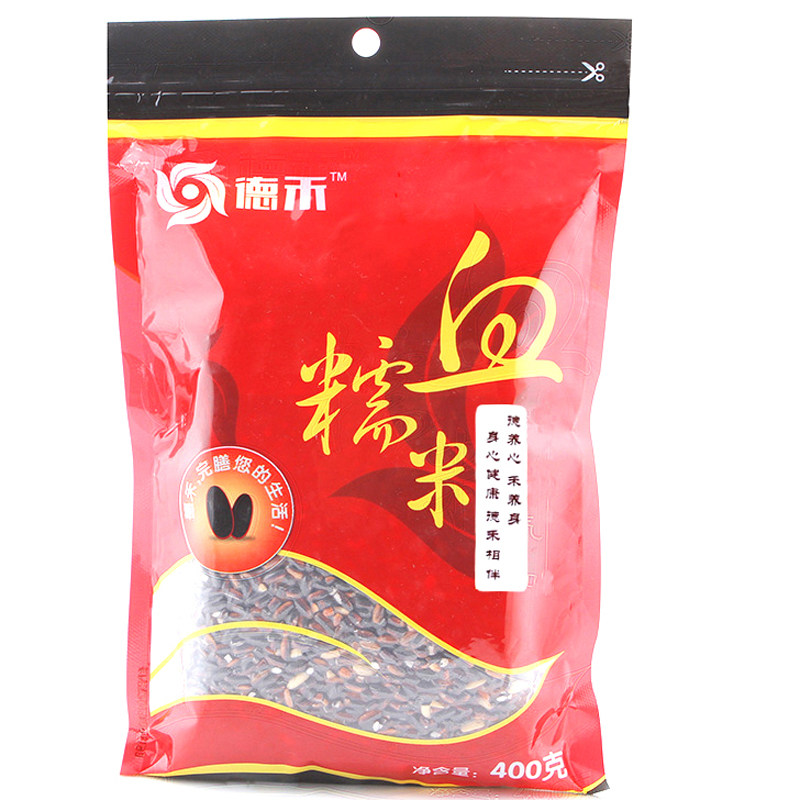 【天猫超市】德禾 东北血糯米400g/袋黑糯米紫糯米杂粮品质上乘