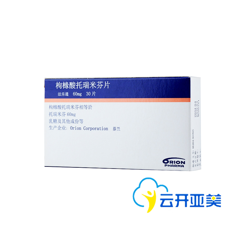 FARESTON 法乐通 枸橼酸托瑞米芬片 60mg*30片/盒