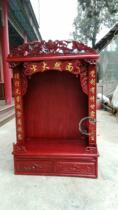 Factory direct sales camphor wood face large Buddhist niche Buddhist cabinet shrine solid wood Buddhist niche standing niche large Buddhist niche