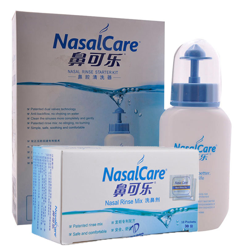 正品鼻可乐专用洗鼻盐洗鼻器儿童成人过敏性鼻炎洗鼻剂生理盐水