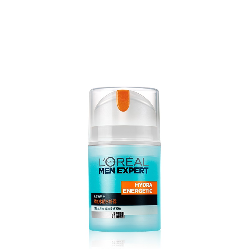 L＇oreal/欧莱雅男士护肤正品 劲能冰酷水份露 补水清爽保湿
