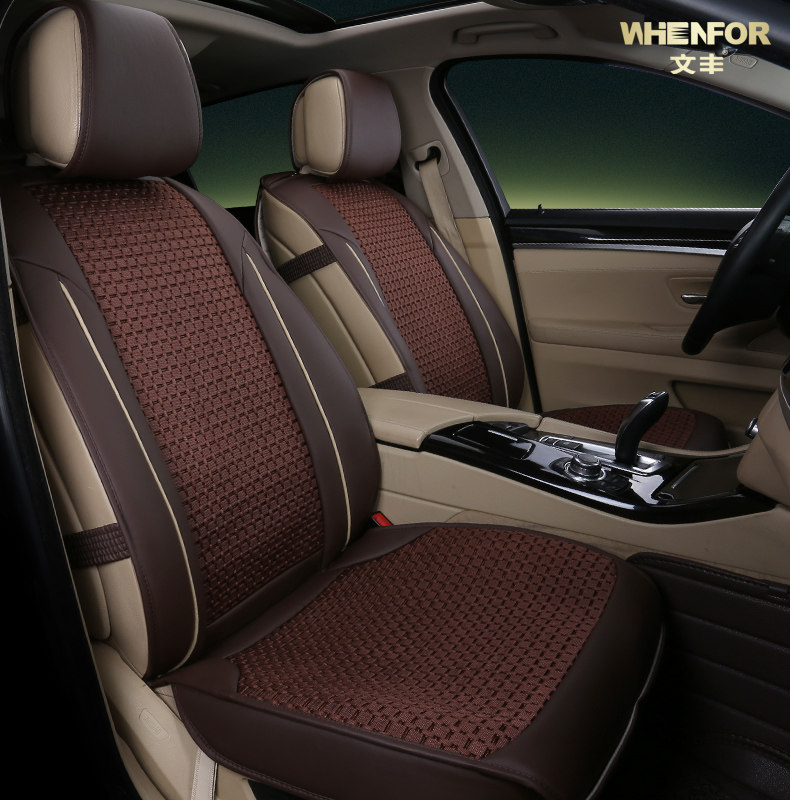 夏天汽车坐垫冰丝凉垫雪佛兰新赛欧两厢三厢夏季专用全包座垫套