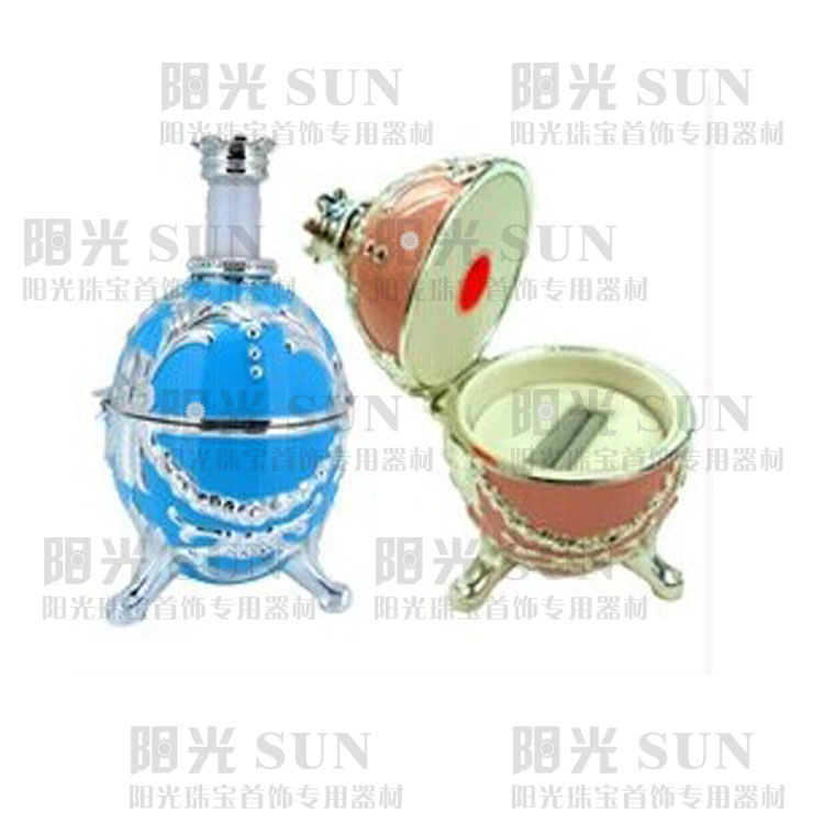 Japanese original egg-shaped cutting mirror high-grade diamond ring cutting identification tool eight swords eight heart turning mirror