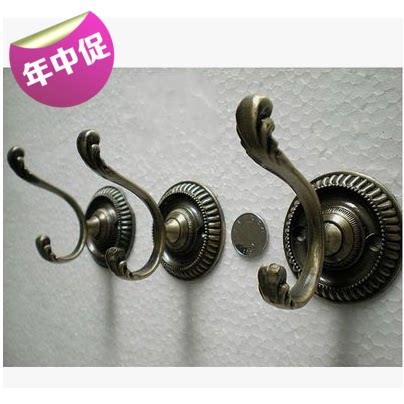 Eurostyle Retro Key Hooks Personality Hooks Wall Wall-mounted Single Animal Hook Wall Hanger Hooks