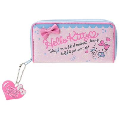 HELLO KITTY cute LOGO series long wallet