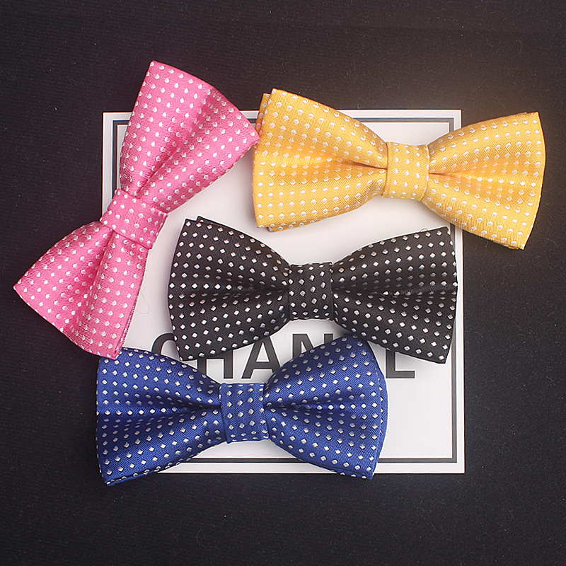 Men's and women's children's bow tie British style children's baby children's students perform the show Dress suit bow