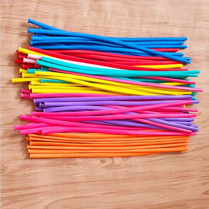 Strip Balloon Arch balloon column long thickened latex strip Balloon Magic Balloon Braided Styling Explosion
