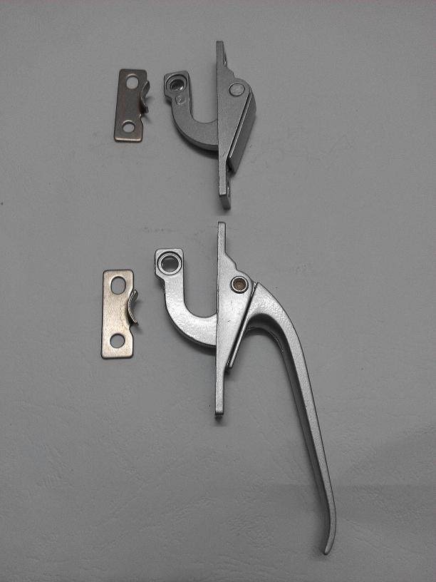 Silver Grey Flat Open Window Linkage Handle A Suit Casement Window With Accessories Ex-gratia Promotion