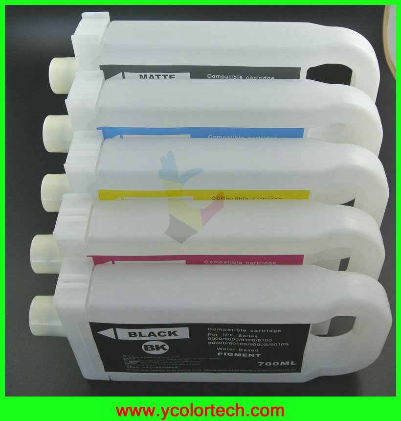 Applicable CANON PFI-701 Canon IPF8000S 8010S with chip to fill cartridges