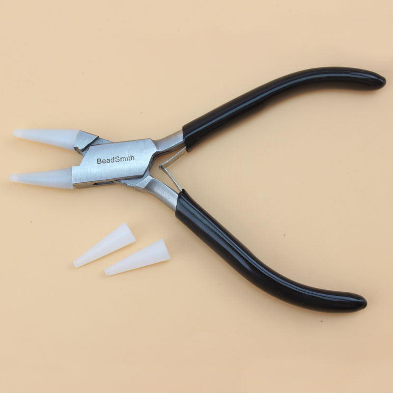 American Import Beadsmith Tool Nylon Round Mouth Pliers Unhurt Line Handmade Diy Upscale Jewellery Making Deity-Taobao