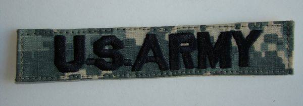 American for a training suit ACU Chest Embroidery Badge with a magic sticker on the back of the badge-Taobao