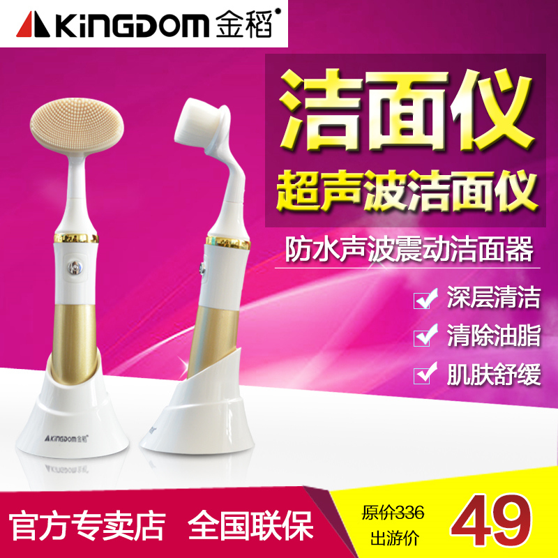 超声波电动洁面仪 洗脸刷洗脸机 脸部毛孔清洁器面部去吸黑头家用