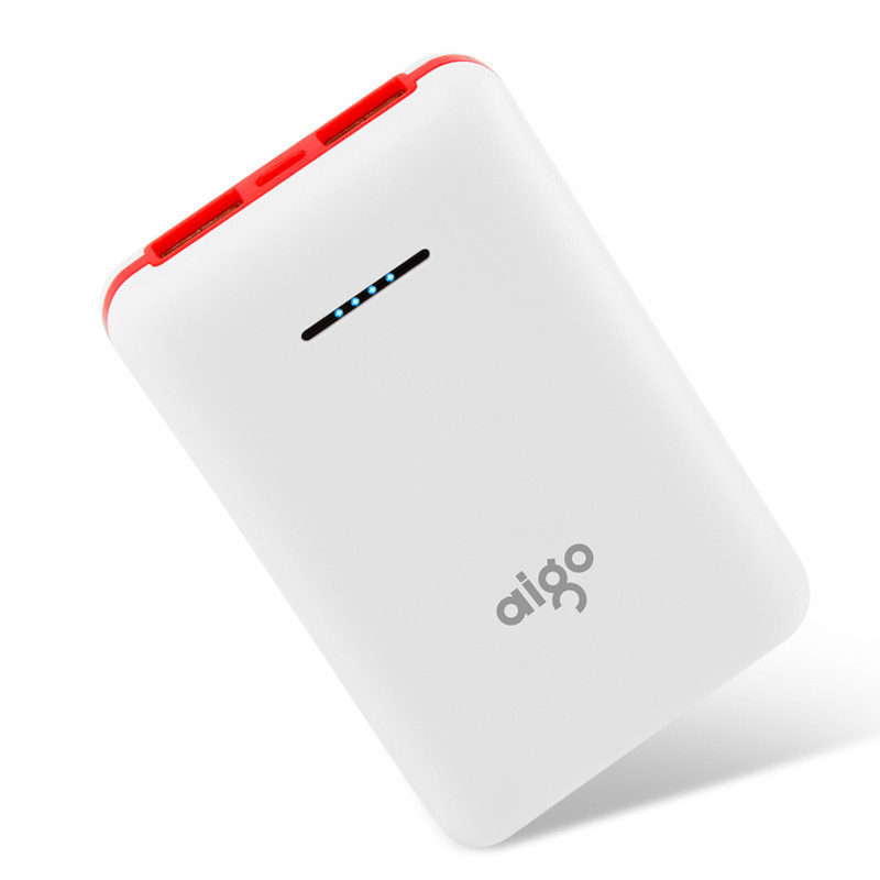 aigo 爱国者移动电源T3 10000毫安 白色