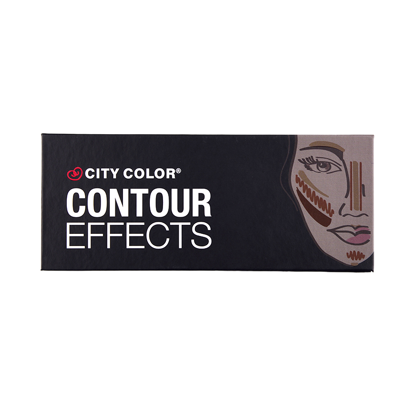 city color修容大师 立体妆盘 裸妆强化脸部轮廓修饰斑点疤痕打亮