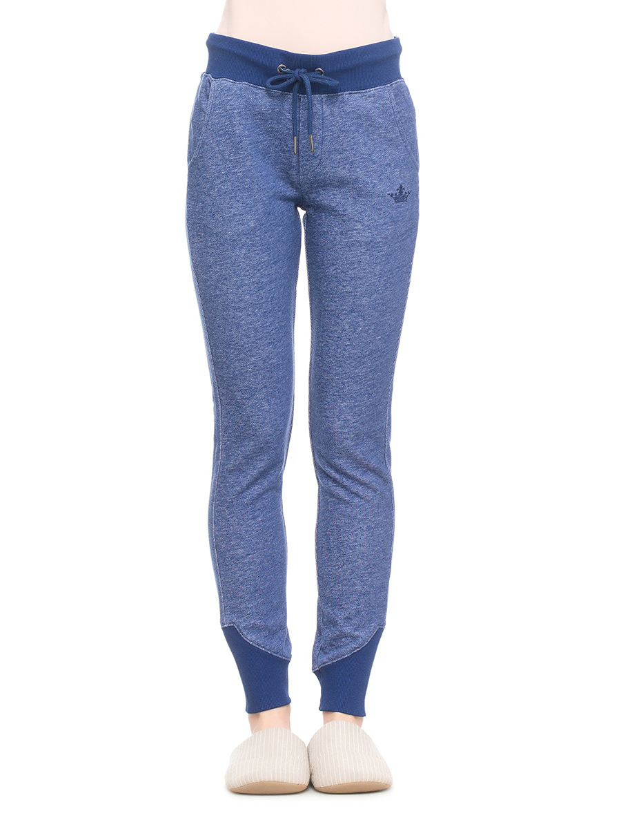 ROYAL VELVET|深蓝收口系带休闲长裤