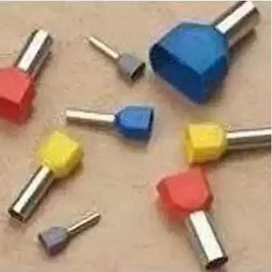 Double tubular pre-insulated terminal tube type cold pressed terminal TE1508 1000 copper